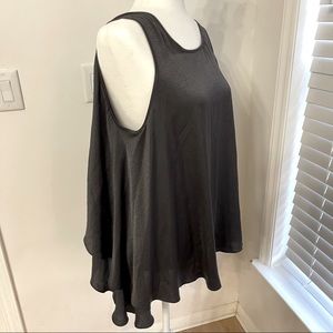 Bcbg black blouse size medium